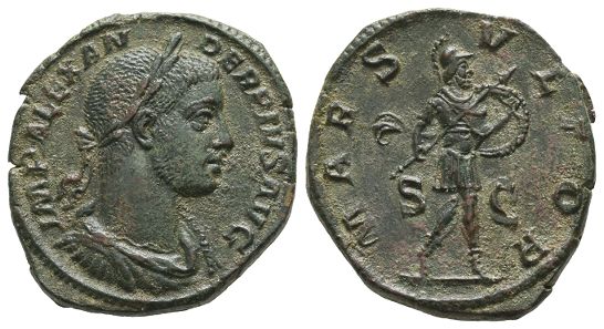 Severus Alexander AE Sestertius.