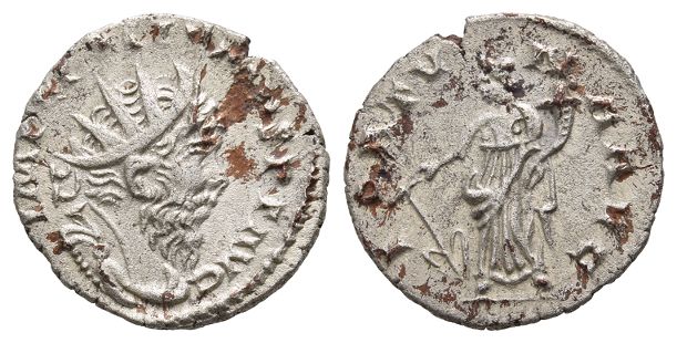Postumus, Romano-Gallic Emperor BI Antoninianus.