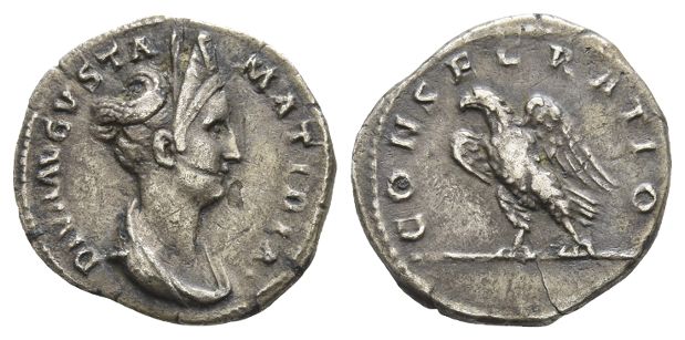 Diva Matidia AR Denarius.