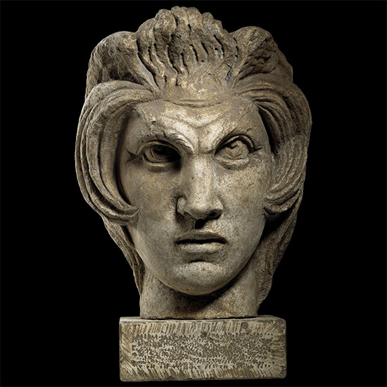Post Medieval Marble Portrait of a Man