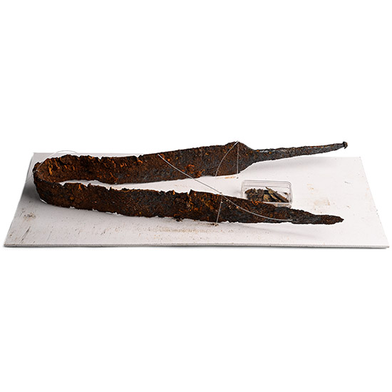 Iron Age Celtic La Tene Ritually Bent Sword