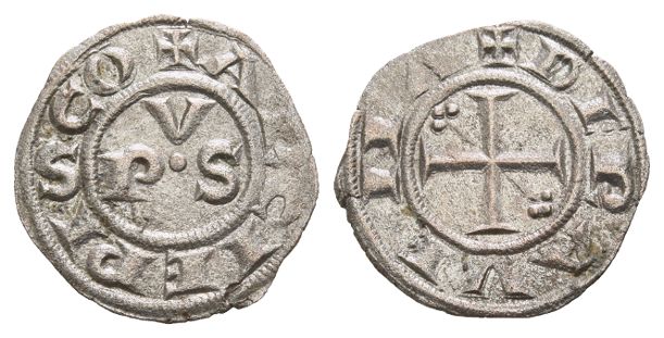Italian States. Ravenna (Archbishopric), Anonymous AR Denaro.