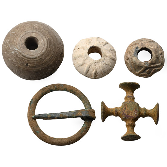 Anglo-Saxon, Medieval and Stuart Period Artefact Group