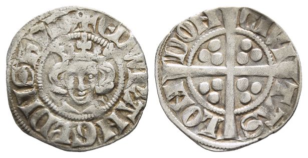 England. Plantagenet, Edward I AR Penny.