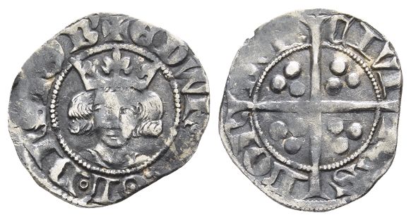 England. Plantagenet, Edward III AR Penny.