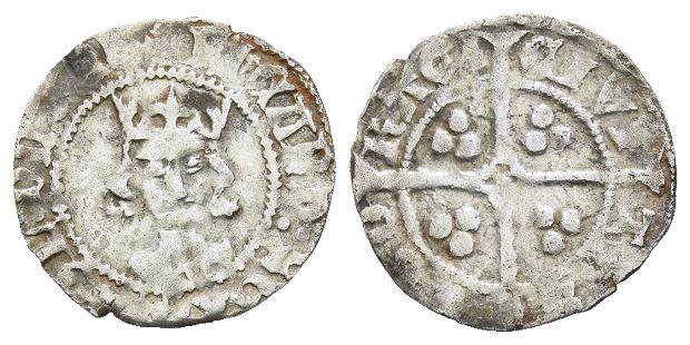 England. Plantagenet, Richard II AR Penny.