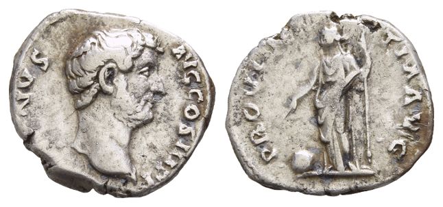 Hadrian AR Denarius