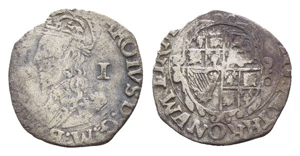 England. Stuart, Charles I AR Penny.