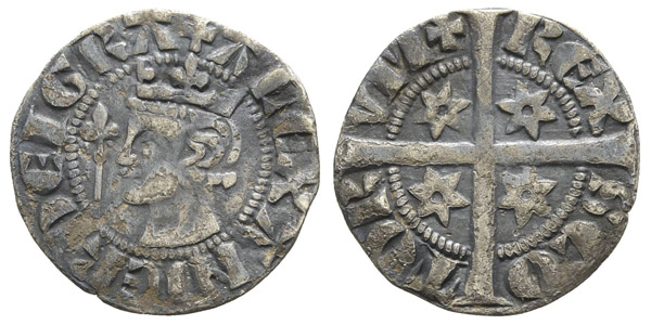 Scotland. Alexander III AR Penny.