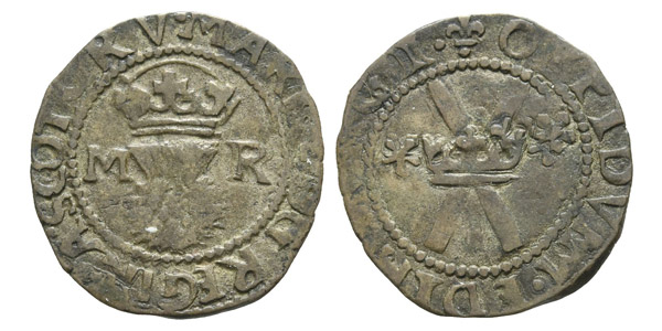 Scotland. Tudor, Mary BI Bawbee.