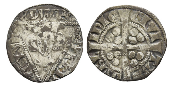 Ireland. Plantagenet, Edward I AR Penny.