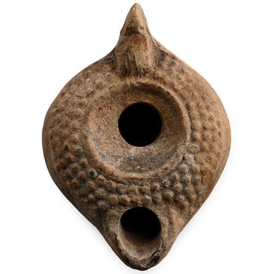 Roman Terracotta Oil Lamp