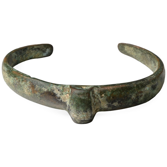 Viking Age Bronze Bar Bracelet