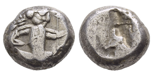 Persia. Achaemenid Empire, Time of Darius II to Artaxerxes II AR Siglos.