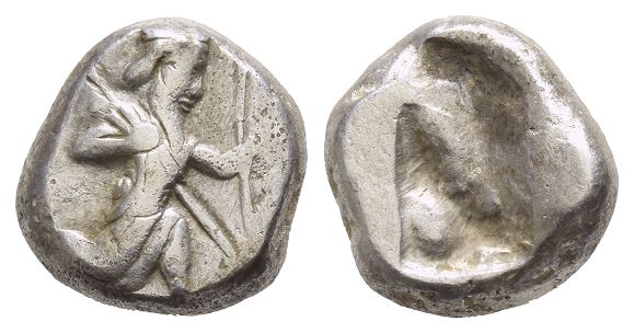 Persia. Achaemenid Empire, Time of Artaxerxes I to Artaxerxes II AR Siglos.