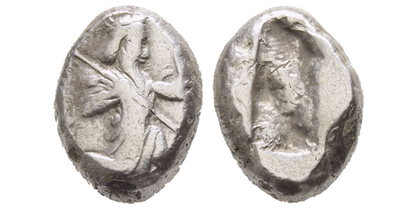 Persia. Achaemenid Empire, Time of Artaxerxes I to Artaxerxes II AR Siglos.