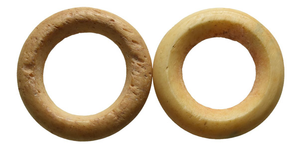 Group of Two [2] Levante Bone Weight of Uncertain Standard.