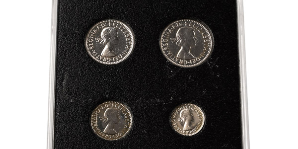 Great Britain. Windsor, Elizabeth II AR Maundy Money Set.