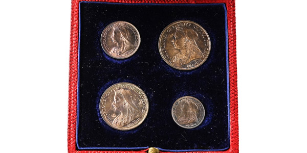 Great Britain. Hanover, Victoria AR Maundy Money Set.