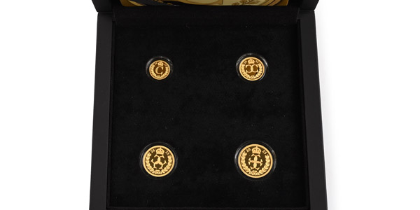 Ascension Island. Windsor, Charles III AV Maundy Money Set.