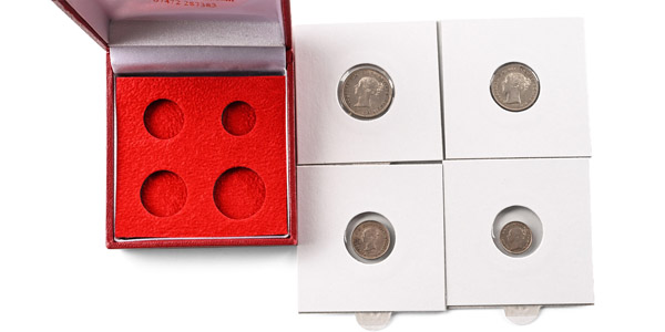 Great Britain. Hanover, Victoria AR Maundy Money Set.