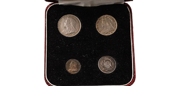 Great Britain. Hanover, Victoria AR Maundy Money Set.