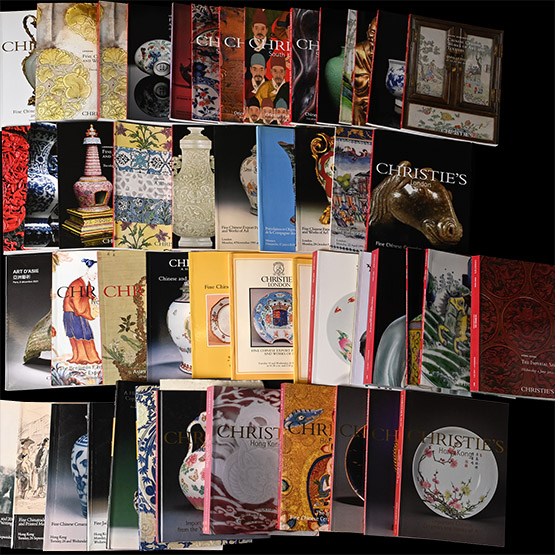 Christies Chinese and Asian Art Auction Catalogue Group - 47 Titles
