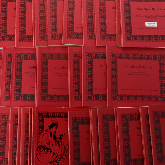 Sothebys Belgravia Chinese and Asian Art Auction Catalogue Group - 40 Titles