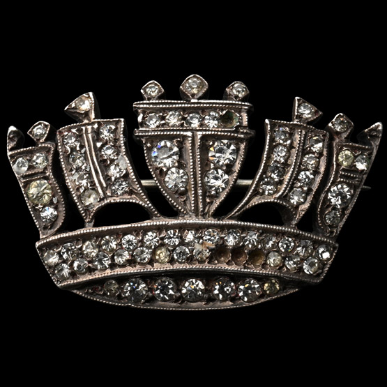 Royal Navy Officer’s Silver Battle of Trafalgar Roll Emblem