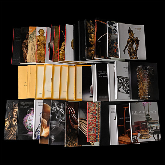 Christies Chinese and Asian Art Auction Catalogue Group - 44 Titles