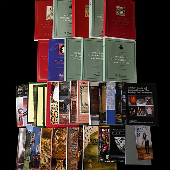 Bukowskis, Christies, Sothebys and Other English, European and American Antique Art Auction Catalogues - 38 Titles