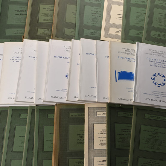 Sothebys and Sotheby Parke Bernet Chinese and Asian Art Auction Catalogue Group - 27 Titles