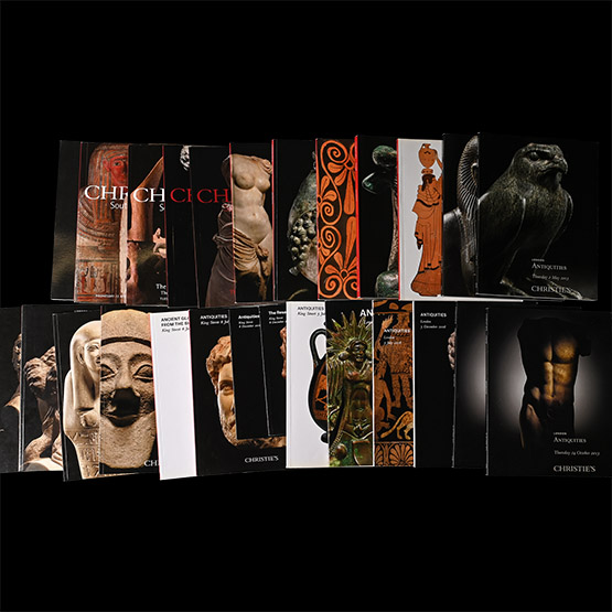 Christies London and Paris Antiquities and Ancient Art Auction Catalogue Group - 27 Titles