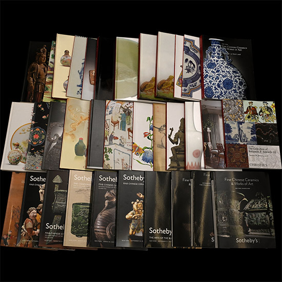 Christies and Sothebys Chinese and Asian Art Auction Catalogue Group - 34 Titles