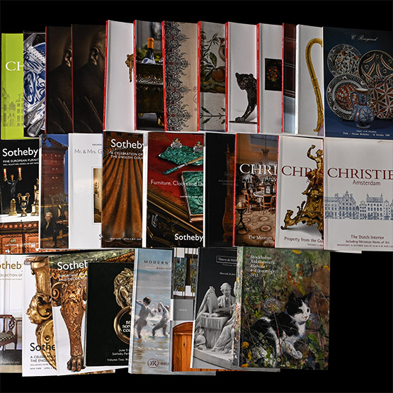 Christies, Sothebys and Other English, European and American Antique Art Auction Catalogues - 30 Titles