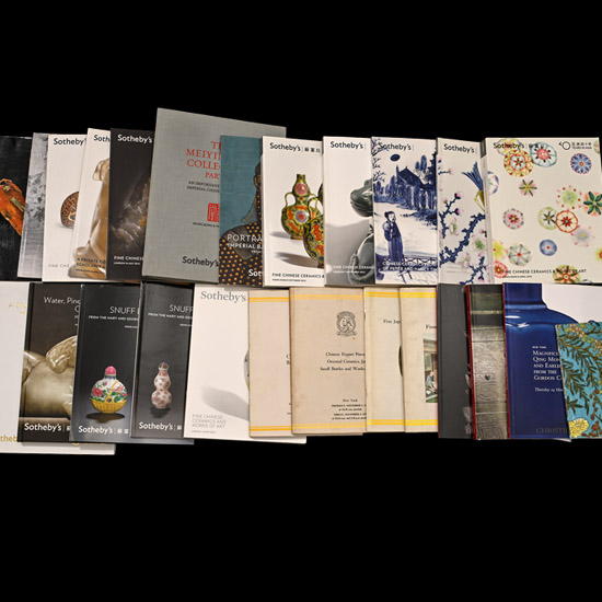 Christies and Sothebys Chinese and Asian Art Auction Catalogue Group - 26 Titles
