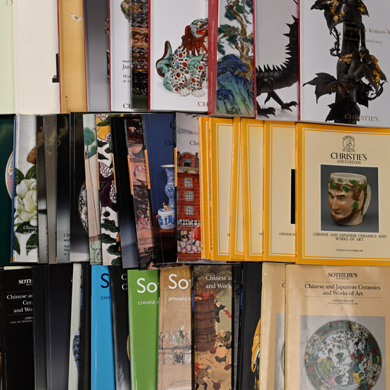 Sothebys and Christies Japanese and Chinese Art Auction Catalogue Group - 45 Titles