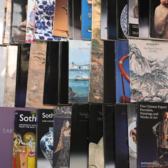 Sothebys and Christies Chinese and Asian Art Auction Catalogue Group - 42 Titles