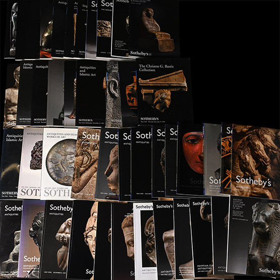 Sothebys New York and London Antiquities and Ancient Art Auction Catalogue Group - 45 Titles