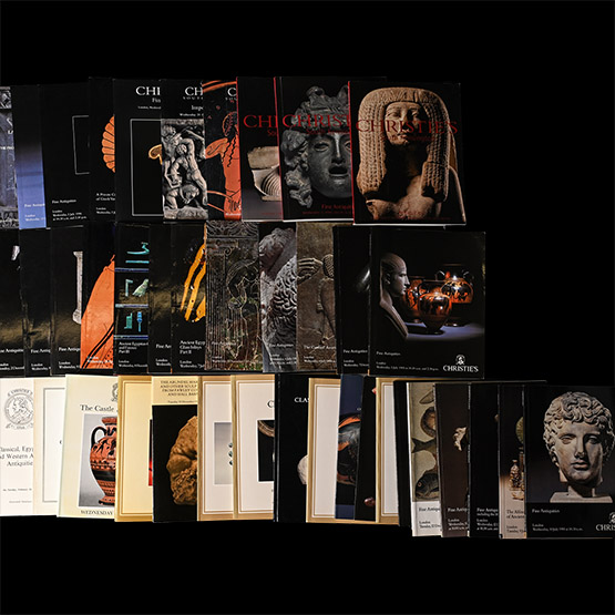 Christies London Antiquities and Ancient Art Auction Catalogue Group - 40 Titles