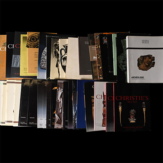 Christies New York and Other Antiquities and Ancient Art Auction Catalogue Group - 37 Titles