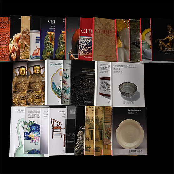 Christies and Butterfields Chinese and Asian Art Auction Catalogue Group - 30 Titles