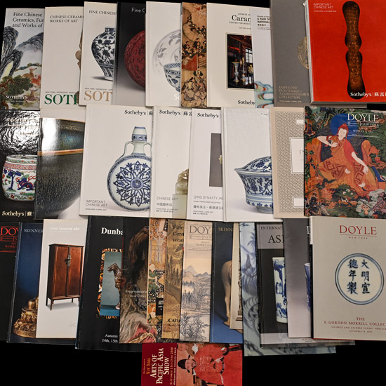 Sothebys, Doyle and Other Chinese and Asian Art Auction Catalogue Group - 32 Titles