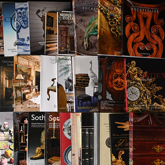 Christies, Sothebys and Other English, European and American Antique Art Auction Catalogues - 26 Titles