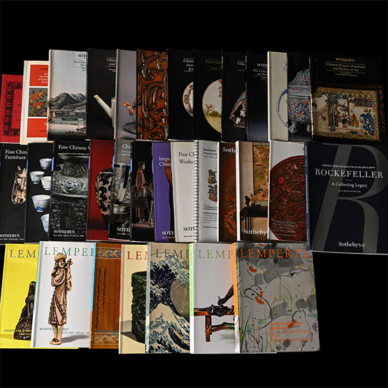 Sothebys, Lempertz and Other Chinese and Asian Art Auction Catalogue Group - 33 Titles