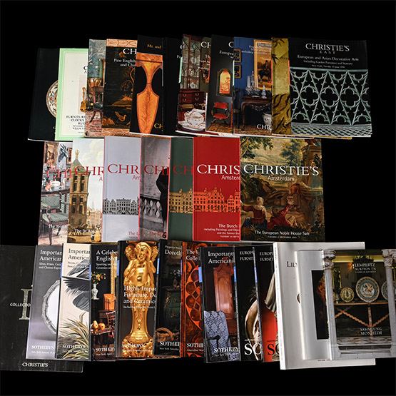 Christies, Sothebys and Other English, European and American Antique Art Auction Catalogues - 31 Titles