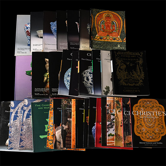 Christies Chinese and Asian Art Auction Catalogue Group - 33 Titles