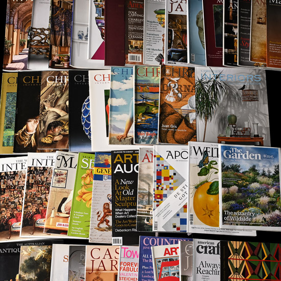 Christies and Other Antiques, Collectibles and Interiors Magazine Group - 43 Titles