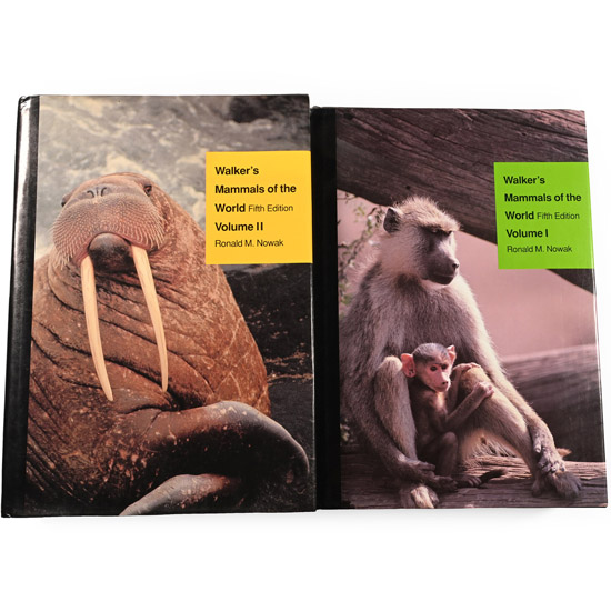 Walkers Mammals of the World, Fifth Edition - 2 Volumes