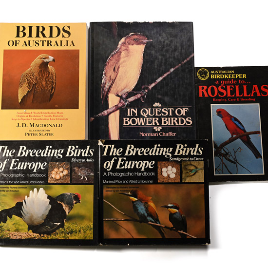Books on Birds of the World - 5 Titles